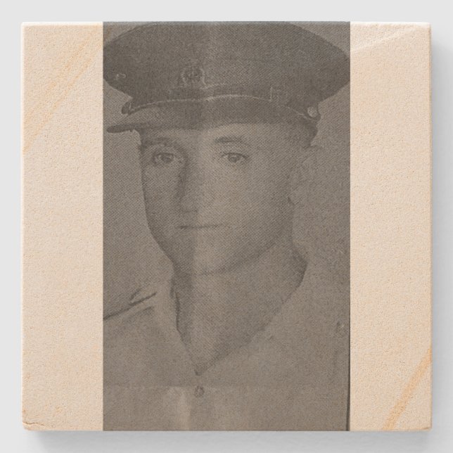 Soldat von Burma Steinuntersetzer (Vorderseite)