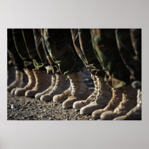 Soldaten Afghan National Army Air Corp Poster