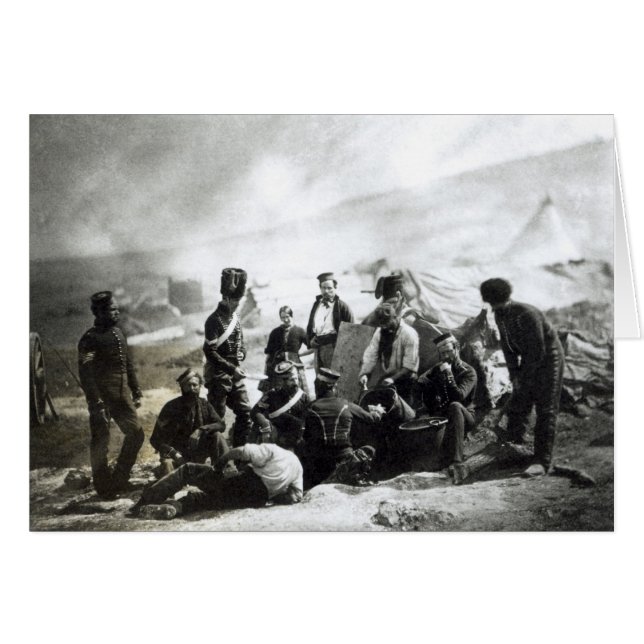 Soldaten auf der Krim, c.1855 (Vorderseite (Horizontal))