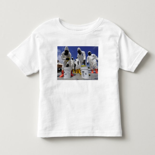 Soldaten des 457. Chemiebattalions Kleinkind T-shirt (Vorderseite)