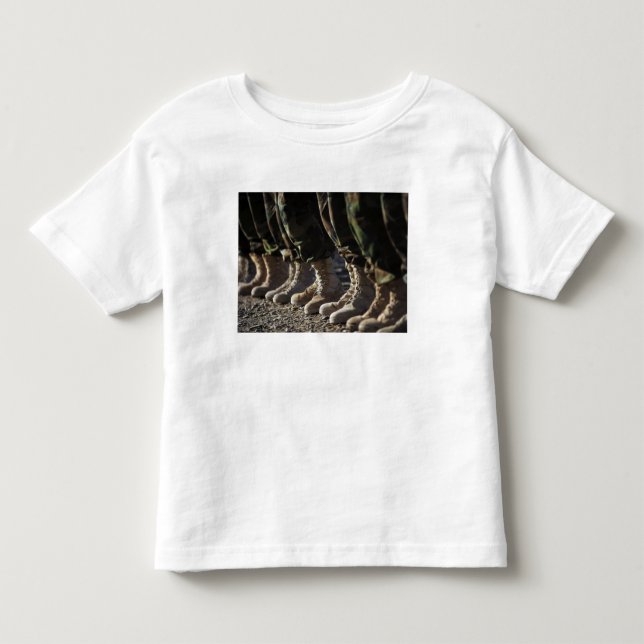 Soldaten des afghanischen Luftwaffenkorps Kleinkind T-shirt (Vorderseite)