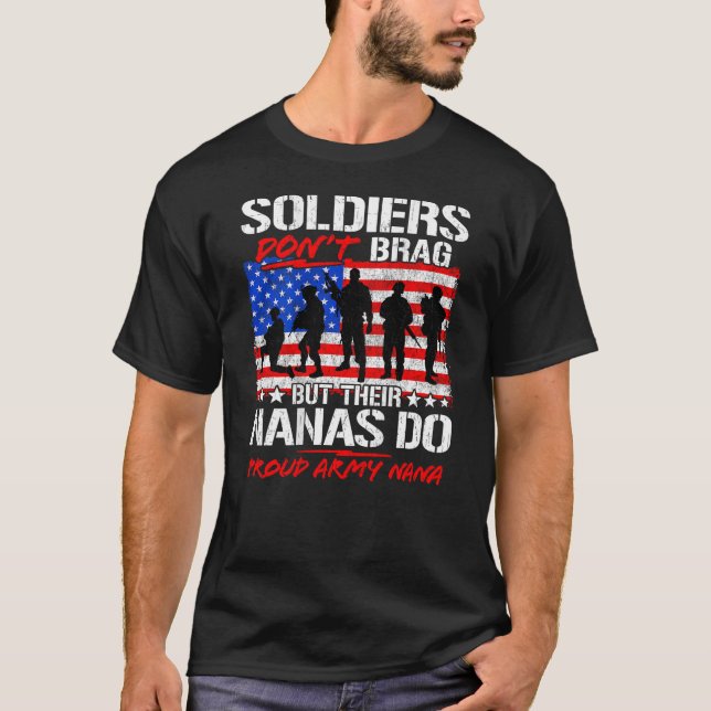 Soldaten des militärischen Stolzes des Shirts Don (Vorderseite)