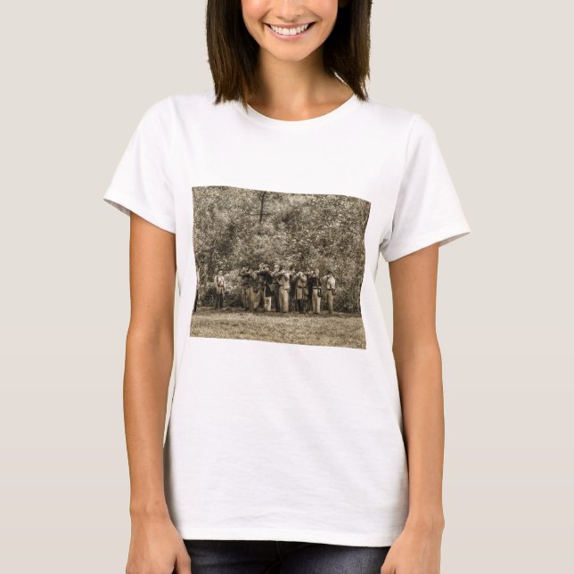 Soldaten des zivilen Krieges T-Shirt (Vorderseite)