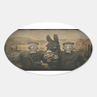 Soldaten, Donkey und Gasmasken