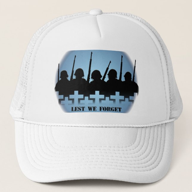 Soldaten ehren den Frieden von Kaps, damit wir nic Truckerkappe (Vorderseite)