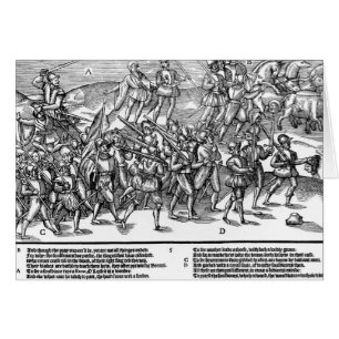 Soldaten nehmen das Thieving hölzerne Kerne