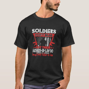Soldaten nicht den stolzen Armeegenvater im Militä T-Shirt