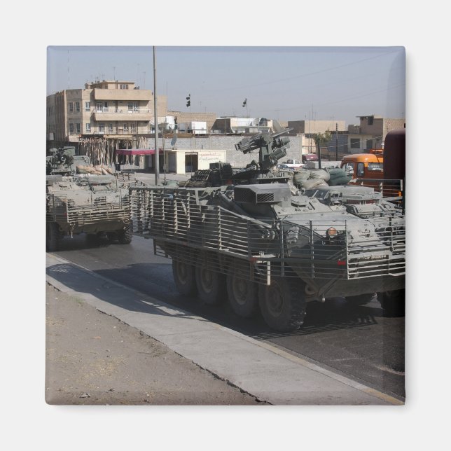 Soldaten patrouillieren magnet (Vorne)