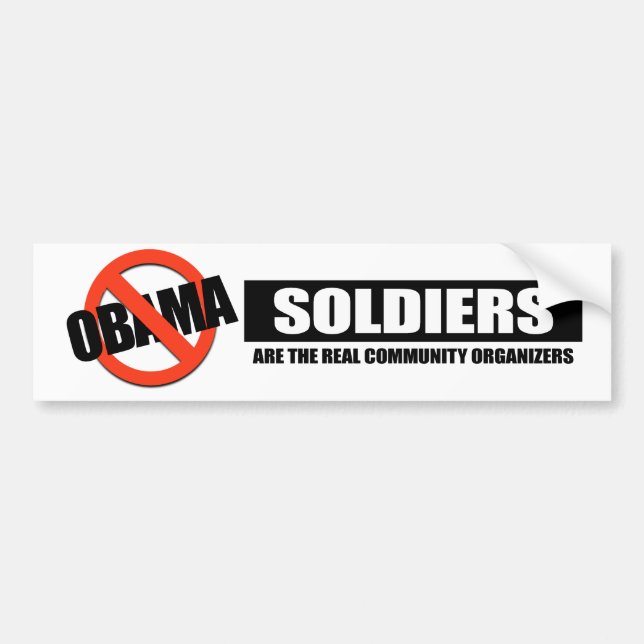 Soldaten sind die wirklichen autoaufkleber (Vorne)