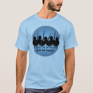 Soldaten Tribut T - Shirt Krieg Frieden, damit wir