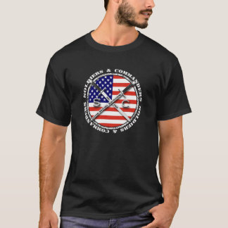 Soldaten u. Kommandanten Logo T-Shirt