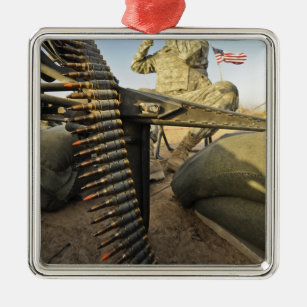 Soldatenblätter für feindliche Aktivitäten Ornament Aus Metall