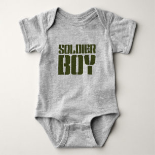 SOLDATENJUNGE BABY STRAMPLER