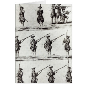 Soldats avec des baïonnettes