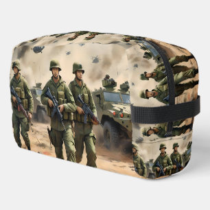 Soldats de l'armée australienne pieds, sac de toil