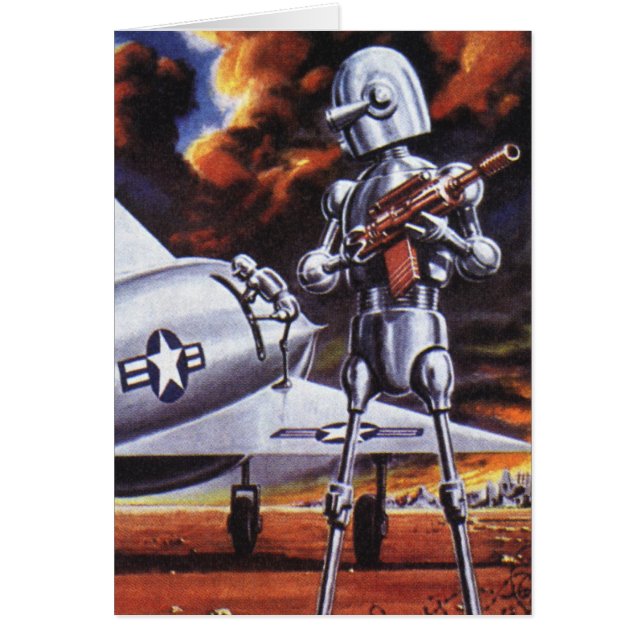 Soldats de robots militaires de science-fiction vi (Devant)