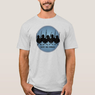 Soldats Hommage T-shirts Guerre Paix de peur d'oub