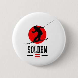 Sölden Österreich Skigebiet Alpen Österreichisches Button