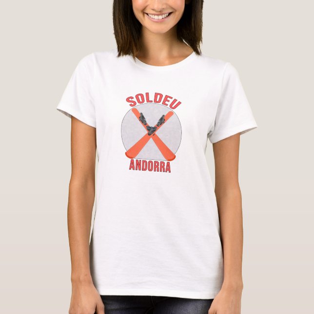 Soldeu, Andorra T-Shirt (Vorderseite)
