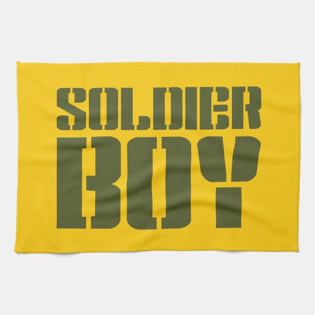 SOLDIER BOY GESCHIRRTUCH (Horizontal)