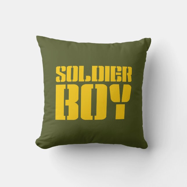 SOLDIER BOY KISSEN (Vorderseite)