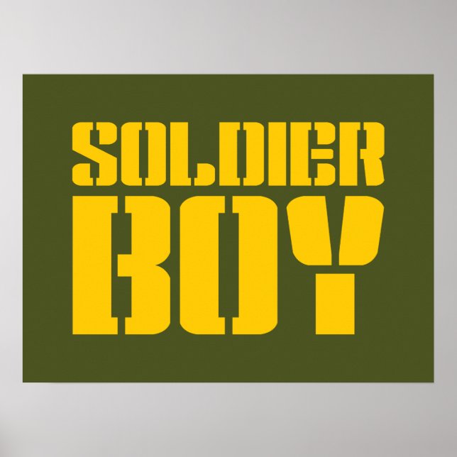 SOLDIER BOY POSTER (Vorne)