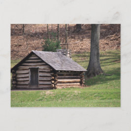 Soldier Cabin ~ Valley Forge Postkarte