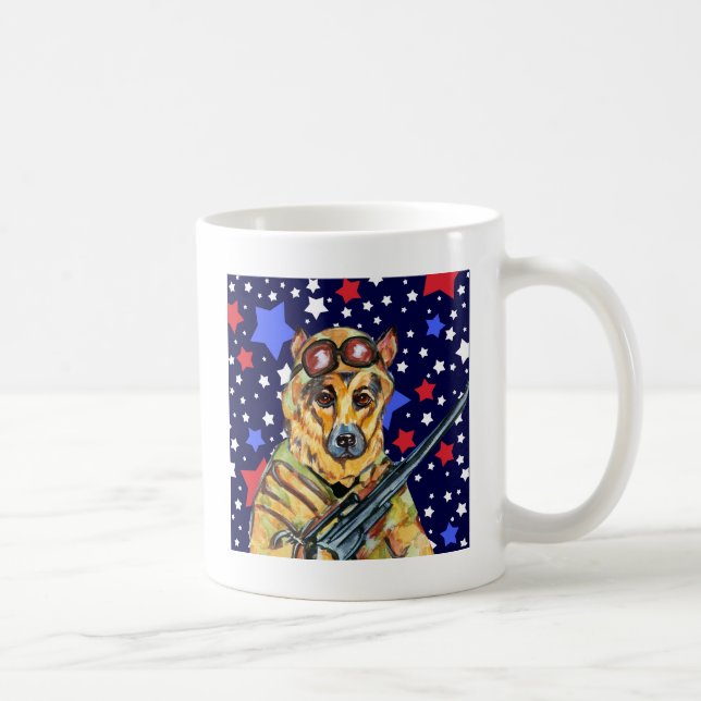 SOLDIER DEUMAN SHEPHERD KAFFEETASSE (Rechts)