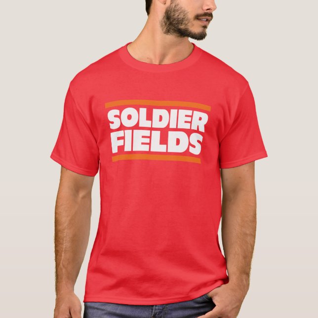 Soldier Fields Freund Vintage T-Shirt (Vorderseite)