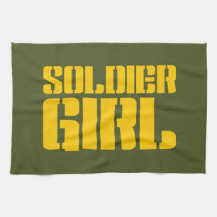SOLDIER GIRL GESCHIRRTUCH