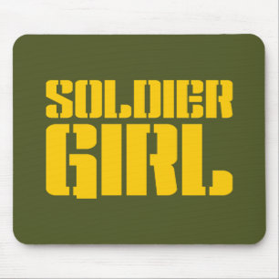 SOLDIER GIRL MOUSEPAD