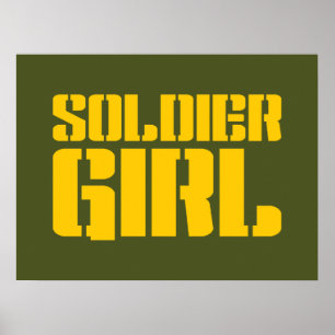 SOLDIER GIRL POSTER