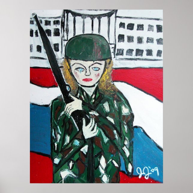 Soldier Girl Poster (Vorne)