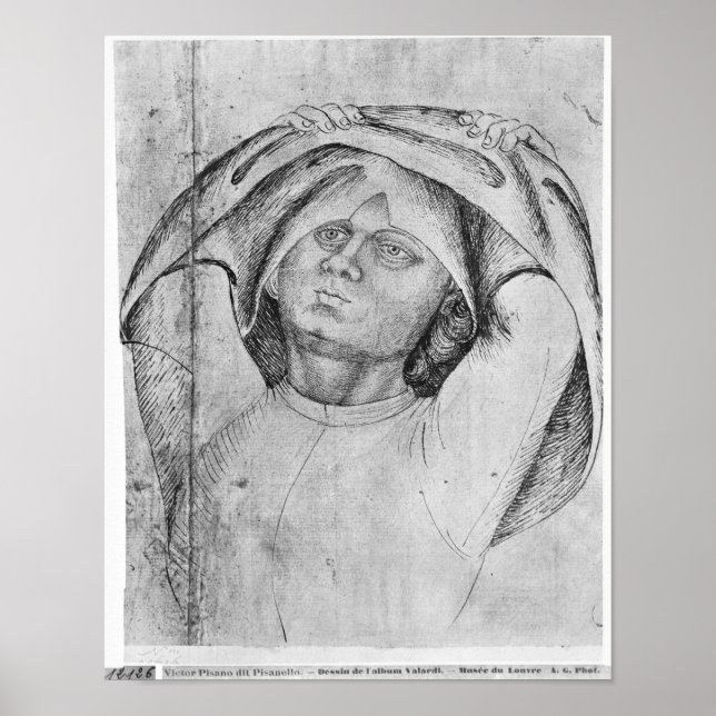 Soldier hebt die Kettenbrille ab Poster (Vorne)