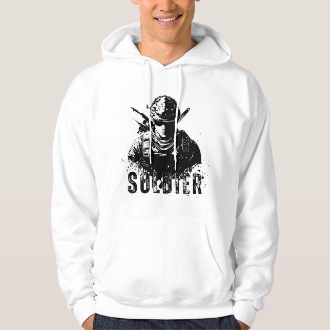 SOLDIER HOODIE (Vorderseite)