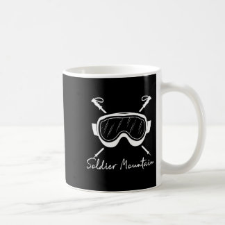 Soldier Mountain Idaho Skifahren Ski Brille Urlaub Kaffeetasse
