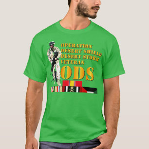 Soldier Operation Desert Shield Storm SVC Ribbon T-Shirt
