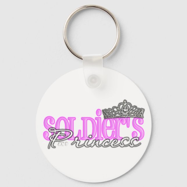 Soldier-Prinzessin Schlüsselanhänger (Vorderseite)