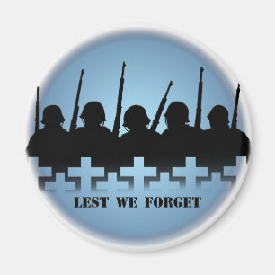 Soldier Tribute Magnet, damit wir Kriegsgeschenke  Magnet