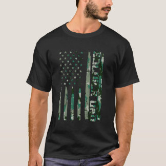 Soldier Vater US Flag Soldier Vater T-Shirt