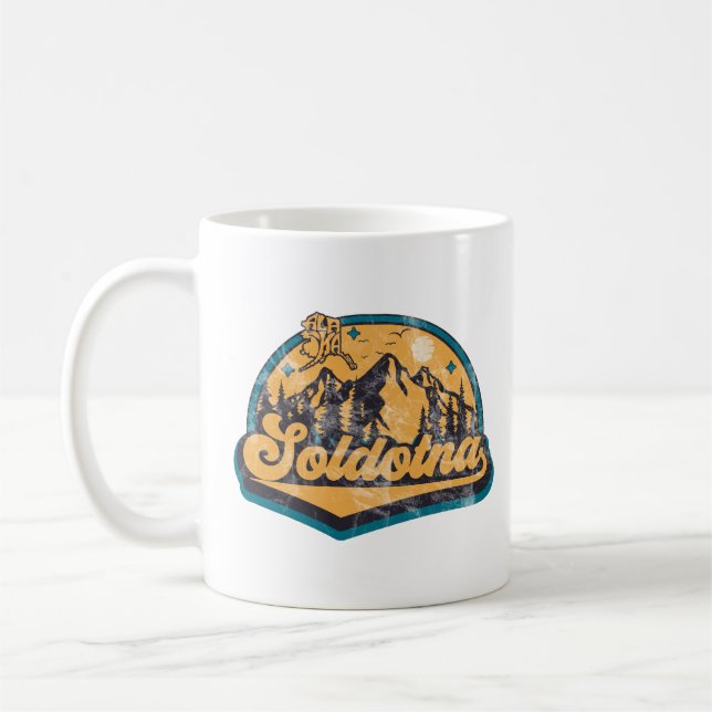 Soldotna, Alaska Kaffeetasse (Links)