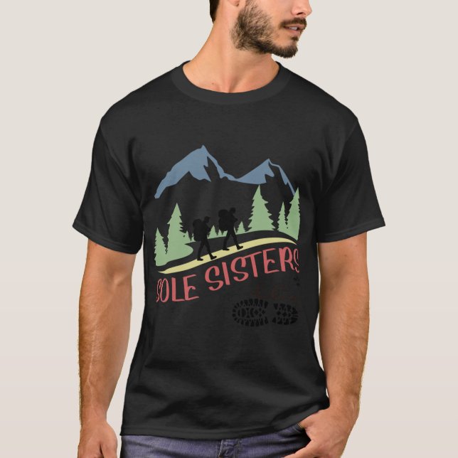 Sole Sisters Retro-Junge T-Shirt (Vorderseite)