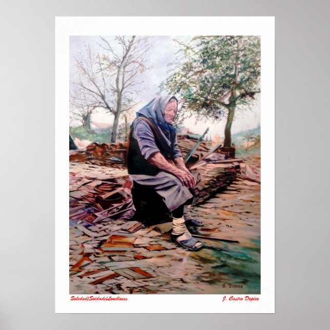 Soledad/Soidade/Einsamkeit Poster (Vorne)