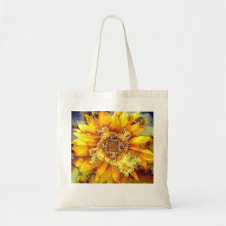 Soleil à fleurs - Sac de transport Fourre-tout