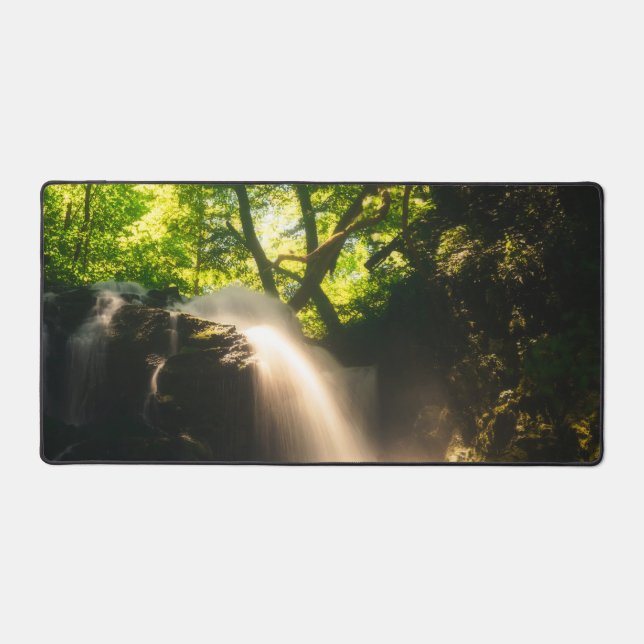 Soleil brillant sur une cascade magique (Recto)