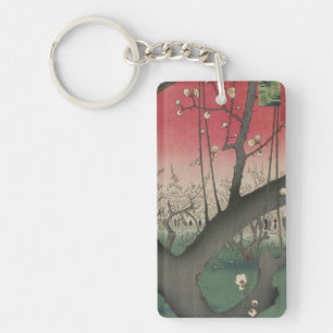 soleil couchant japonais pruniers arbres