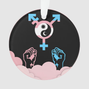 Soleil et Lune de Pouvoir et d'Équilibre Symbole T