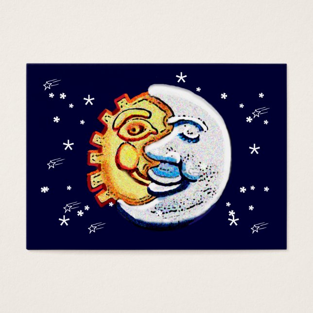 Soleil et lune et étoiles (Devant)