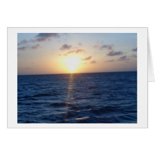 Soleil et océan d'Aruba