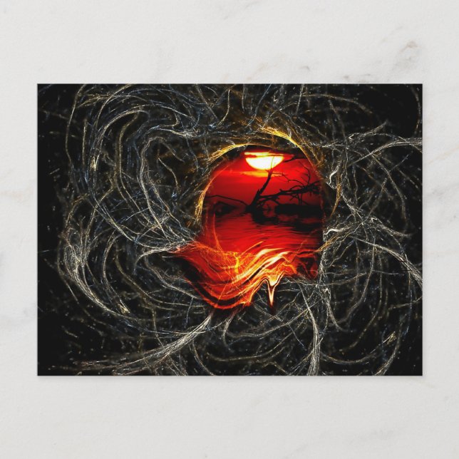 soleil fond Carte postale (Devant)